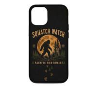 Squatch Watch Pacific Northwest Bigfoot Full Moon Vintage Case for iPhone 12/12 Pro