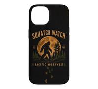 Squatch Watch Pacific Northwest Bigfoot Full Moon Vintage Case for iPhone 14