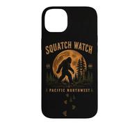 Squatch Watch Pacific Northwest Bigfoot Full Moon Vintage Case for iPhone 14 Plus