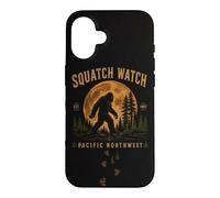 Squatch Watch Pacific Northwest Bigfoot Full Moon Vintage Case for iPhone 16