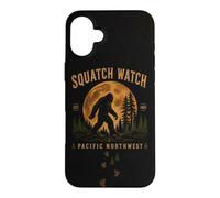 Squatch Watch Pacific Northwest Bigfoot Full Moon Vintage Case for iPhone 16 Plus