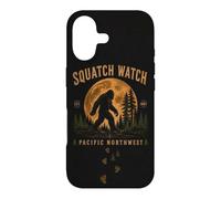 Squatch Watch Pacific Northwest Bigfoot Full Moon Vintage Case for iPhone 17