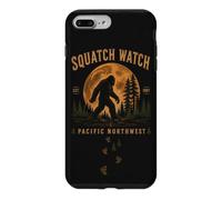 Squatch Watch Pacific Northwest Bigfoot Full Moon Vintage Case for iPhone 7 Plus/8 Plus