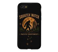 Squatch Watch Pacific Northwest Bigfoot Full Moon Vintage Case for iPhone SE (2020) / 7/8
