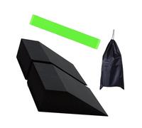 Squats Wedges Block Balances Exercise Weightlifting Calf Stretcher Slants Board Foot Stretcher for Homes Gym Easy to Use Strength Training Leg Machine Heel Elevated Squats Platform