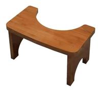 Squatting Toilet Stool,Poop,Wooden Pooping Bathroom Step for Better Sitting Posture,Anti-Slip,Aligns The Colon