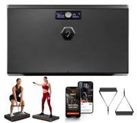 SQUATZ Pluto Home Smart Gym, 100 lbs Adjustable Resistance, All-in-One Digital Fitness Machine with WiFi & Bluetooth, Compact Full-Body Workout Equipment for Strength Training and Muscle Toning