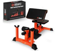 SQUATZ Sissy Squat Machine - Foldable Squatting Bench for Home Gym Workout Station and Leg Exercise, Designed to Train Abs, Thighs, and Glutes, Multifunctional Equipment for Fitness and Training