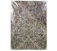 SQUAWK Hen Sized Oyster Shell | Premium Grade Poultry Food Mix | Nutritious Feed for Chicken Hen Animals | Natural Grit Mixture | Improves Digestion, Strong Bones & Beaks and Size of Eggs (20kg)