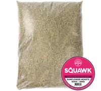 SQUAWK Sunflower Hearts - Bakery Grade Seed Kernels Bird Food 7.5kg