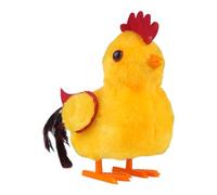 Squawking Chicken Toy, Stuffed Animal Walking Chirping Rooster Toy, Early Development Plush Doll for Toddler Kids Girls Children Boys Playtime Fun Exploration