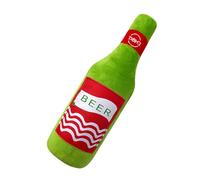 Squeak Dog Toys - Interactive Wine Bottle Shaped Game,Plush Pet Toys | Chew Game, Quest Game, Mental Stimulation and Physical Activity