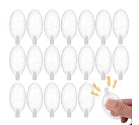 Squeaker - Oval Design | Toy Horn - 20 Pieces Noise Maker Replacement - For Dogs Plush DIY Hobby Clear Pack of 20 Accessories Durable Quality Design Replacement Squeak Function 2026