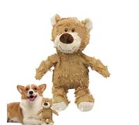 Squeakers for Large Chewers Built-in Soft Squeaker | Interactive Plush Toy for Canine Pet Indoor Outdoor Throwing Fight Shooting Puppies Anti-Boredom