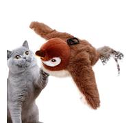 Squeaky Bird Cat Toy - Interactive Chirping Toy, Realistic Bird Sounds | Motion Activated Plush, Soft Furry Catch, Entertaining Play Solution for Indoor Cats, Kitten Energy, Outlet Hunting Instinct