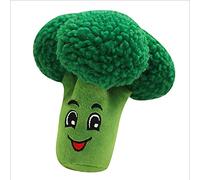 Squeaky Broccoli Plush Dog Toy