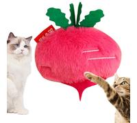Squeaky Cat Toy, Stuffed Animal Chew Toy for Cats, Stuffed Cucumber Dog Peppermint Toy, Carrot Plush Chew Toy, Soft Pet Supplies, Interactive Crinkle Cat Toys for Kittens & Indoor Cats