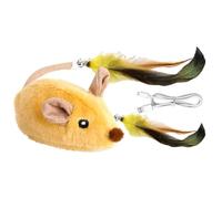 Squeaky Cat Toys | Automatic Moving Kitten Toys, Smart Cat Toys with Automatic Motion Automatic Kitten Toys for Cat Play Exercise