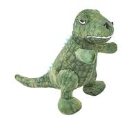 Squeaky Dinosaur Dog Toy | Interactive Plush Standing Dinosaur Dog Teething Toy | Bite-Resistant Pet Supplies, Teeth Cleaning Toy for Small Medium Dog Breed