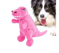 Squeaky Dinosaur Dog Toy,Interactive Stuffed Animal Dog Chew Toys with Squeaker | Pet Supplies for Small, Medium and Large Dogs Teeth Cleaning