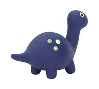 Squeaky Dinosaur Dog Toy Squeaky Latex Dog for a Tasty Interactive Pet (Blue Diplodocus)