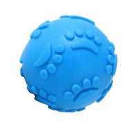 Squeaky Dog Chew Ball - Latex Durable Chew Toy, Indestructible Fun Squeak, Safe Material, Engaging Interactive Play | Outdoor Dog Toy For Small Medium Large Breeds Exercise Fetch Training