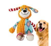 Squeaky Dog Chew Toy - Tug of War Toys for Dogs | Easy to Use Plush Dog Toy Set | Fun Squeaky Pet Accessory Kit