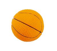 Squeaky Dog Chew Toys for Puppies Soft Latex Rubber Interactive Play Tennis Football Basketball Baseball Rugby Pet Training (One Size)