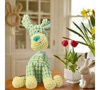 Squeaky Dog Chew Toys Toy Dog A Toy That Can Make Sound A Sturdy That Is Indestructible Stuffed Animal Chew Cute Pet (Green, 13. 5x25. 5cm)