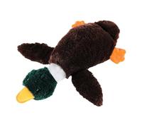 Squeaky Dog Plush Toy - Dog Chewing Toys, Puppy Chew Latex | Soft Latex Squeaky Foam Playset, Cute Duck Shape Grinding Toy, Indestructible Toothbrush Squeaker, Interactive Pets Teeth Toy for Puppy