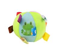 Squeaky Dog Toy Ball - Plush Voice Ball With Bell, Soft Pet Entertainment Toy | Interactive Chew Function Advantage, Small Medium Large Breed Use, Indoor Activity, Puppy Playtime Engagement,