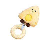 Squeaky Dog Toy Cheese-shaped Chewing Sound Game for Dog