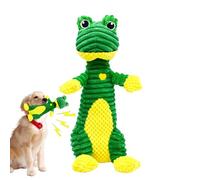 Squeaky Dog Toy, Frog Animal Dog Toy - Adorable Pet Sound Toy, Made to Withstand Interactive Plush with Sound for Small and Medium Dogs, this dog plush toy can effectively destroy the house and chew