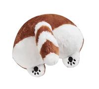 Squeaky Dog Toy, Funny Fart Noise Plush Toy, Interactive Funny Teething Toy with Butt Design, Small Medium Large Dog Breeds, Hog