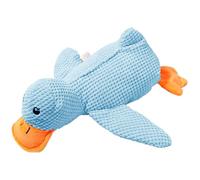 Squeaky Dog Toy, Pet Chew Toy, Chewing Teeth Sound Stuffed Duck Plush Calming Training Aid for Boredom Relief, Interactive Playing, Teething and Biting, 1 Piece