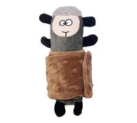 Squeaky Dog Toy - Plush Chew Toy for Foraging Sounding Interactive Game Washable Training Accessories Brain Training Safe Material Design Puppy Senior Game