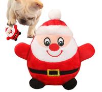 Squeaky Dog Toy | Stuffed Christmas-theme Plush Interactive Dog Toys,Chew Toy, Pet Anxious And Calming For Small, Medium, Large Dogs, For Puppy Teething