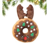 Squeaky Dog Toy | Talking Pet Toy,Gingerbread Man Antlers Dog Toys That Make Noise, Comfort Toy for Indoor Puppies Senior Pups
