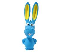Squeaky Dog Toys: Cute Hippo Shape, Soft Latex Material, Animal Chew Toy, Interactive Pet Supply Crinkled, Durable Design | Squeakys P Dogs