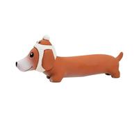 Squeaky Dog Toys Dachshund Shape Chewing Game for Puppy with Sound