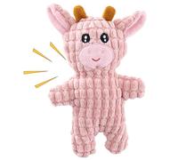 Squeaky Dog Toys for Aggressive Chewers,Tough Dog Stuffed Squeaky Animal | Washable Pet Chew Toys for Small Medium Large Breeds Aggressive Chewing Boredom Relief