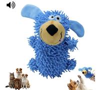 Squeaky Dog Toys - Interactive Plush Toys with Crinkle Paper for Small & Medium Dogs, Plush Chew Toys with Quack Sound and Crazy Crinkle,Teeth Cleaning & Durable Chew Toy