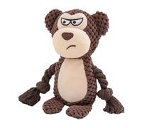 Squeaky Dog Toys Interactive Squeaky Fun Animal Chew Rope