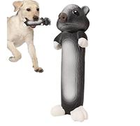 Squeaky Dog Toys | Interactive Squeaky Rubber Otter Dog Toys | Play Dog Squeeze Toy Grunting Dog Toy for Dog Biting Chasing After Boring Time Hepvet
