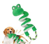 Squeaky Dog toys, Long-necked Spiral Pet Toys, Interactive Pull-tab Dog T | Long Neck Spiral Dog Chew Toys For Boredom Relief Entertainment Play
