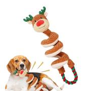 Squeaky Dog toys, Long-necked Spiral Pet Toys, Interactive Pull-tab Dog T | Long Neck Spiral Dog Chew Toys For Boredom Relief Entertainment Play