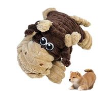 Squeaky Dog Toys, Pet Teeth Cleaning Toys, Plush Durable Puppy Chewing Supplies, Interactive Training and Playing Tool, Safe Material, Perfect for Home, Yard, and Outdoor Fun, 19x15x5cm