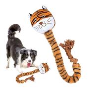 Squeaky Dog Toys Plush Cotton Rope Stuffed Animals