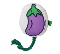 Squeaky Dog Toys, Plush Dog Toys, Dog Teddy Toys, Dog Teething Toys, Puppy Chew Toys for Small Medium Dogs | eggplant