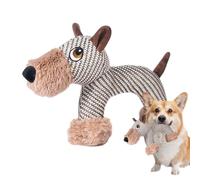 Squeaky Dog Toys Plush Soft Fun Sound Aggressive Chewers Doll